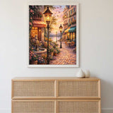 Evening on the Riverbank — Diamond Painting Kit, product view 2