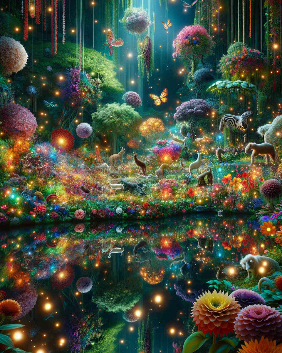 Enchanted Forest of Dreams — Diamond Painting Kit design