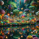 Enchanted Forest of Dreams — Diamond Painting Kit design