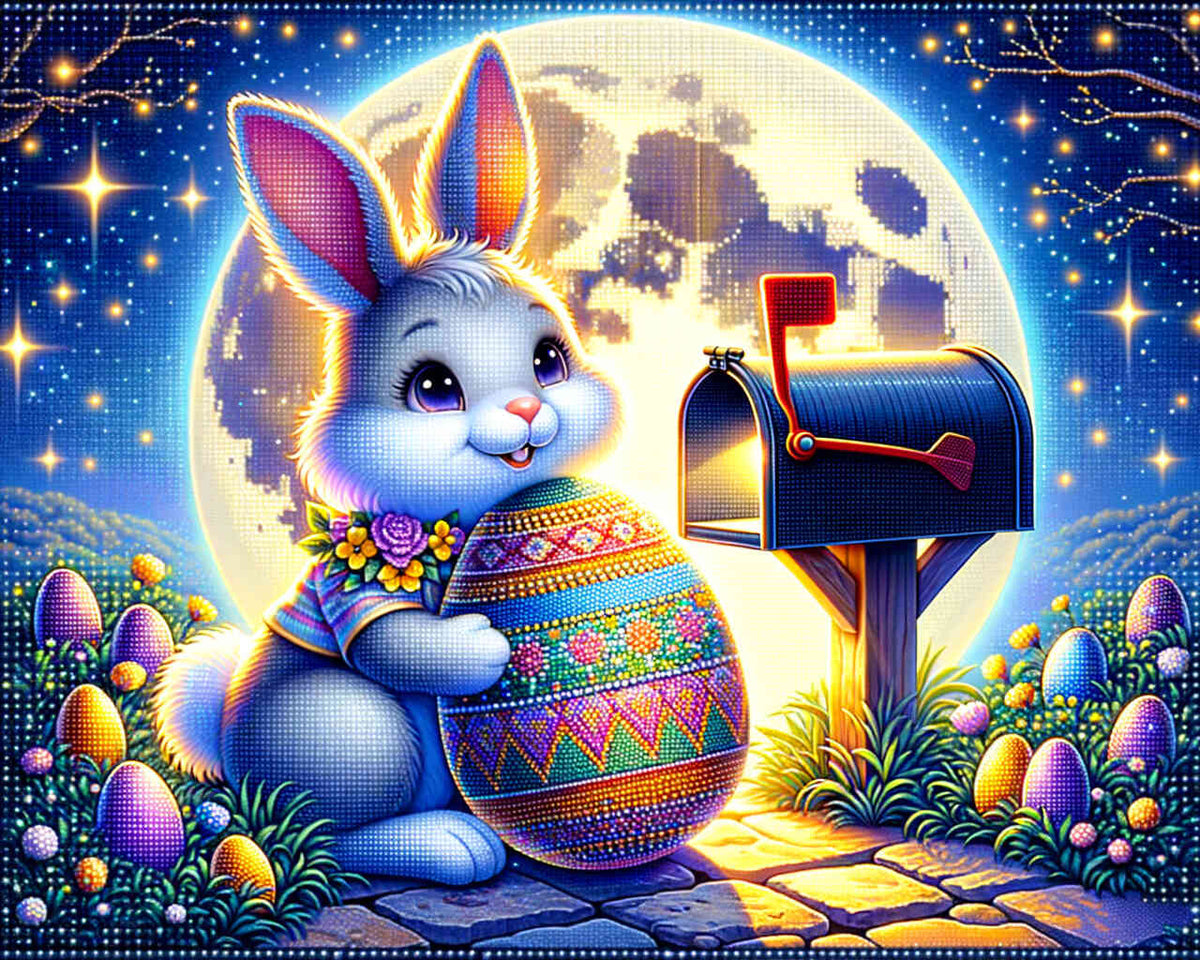 Easter Mail — Diamond Painting Kit design