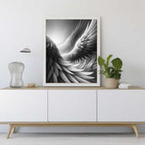 Angel wings — Diamond Painting Kit, product view 2