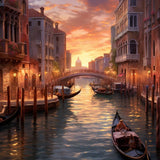 Venice's canals in the evening — Diamond Painting Kit design
