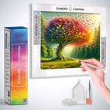 The Butterfly Tree of Love — Diamond Painting Kit, product view 3