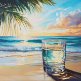 A Clear View of the Sea — Diamond Painting Kit design