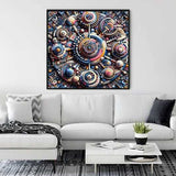 Cosmic Kaleidoscope — Diamond Painting Kit, product view 2