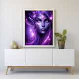 Purple elf — Diamond Painting Kit, product view 2