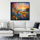 Dreamy beauty in the countryside — Diamond Painting Kit, product view 3