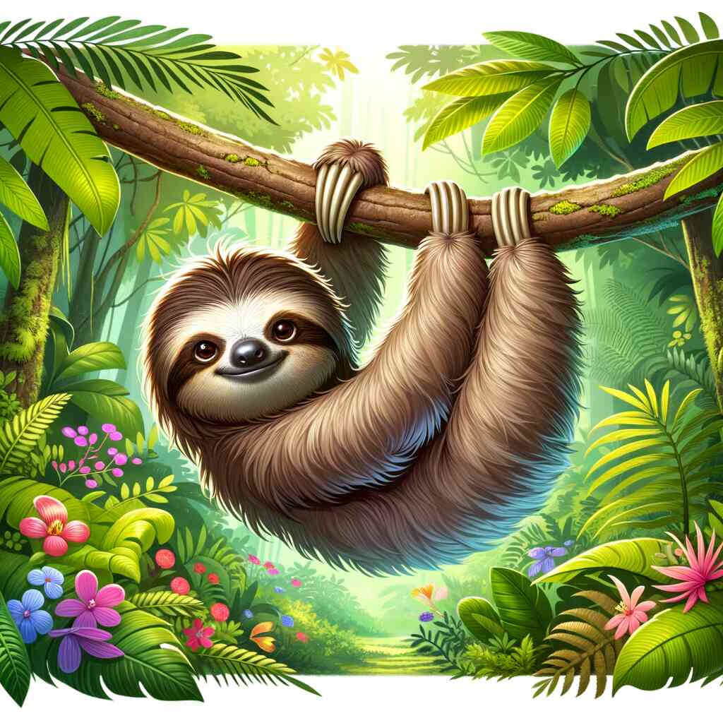 A Peaceful Jungle Dream — Diamond Painting Kit design