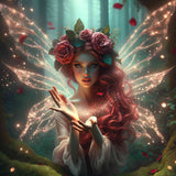 Pink Fairy — Diamond Painting Kit design