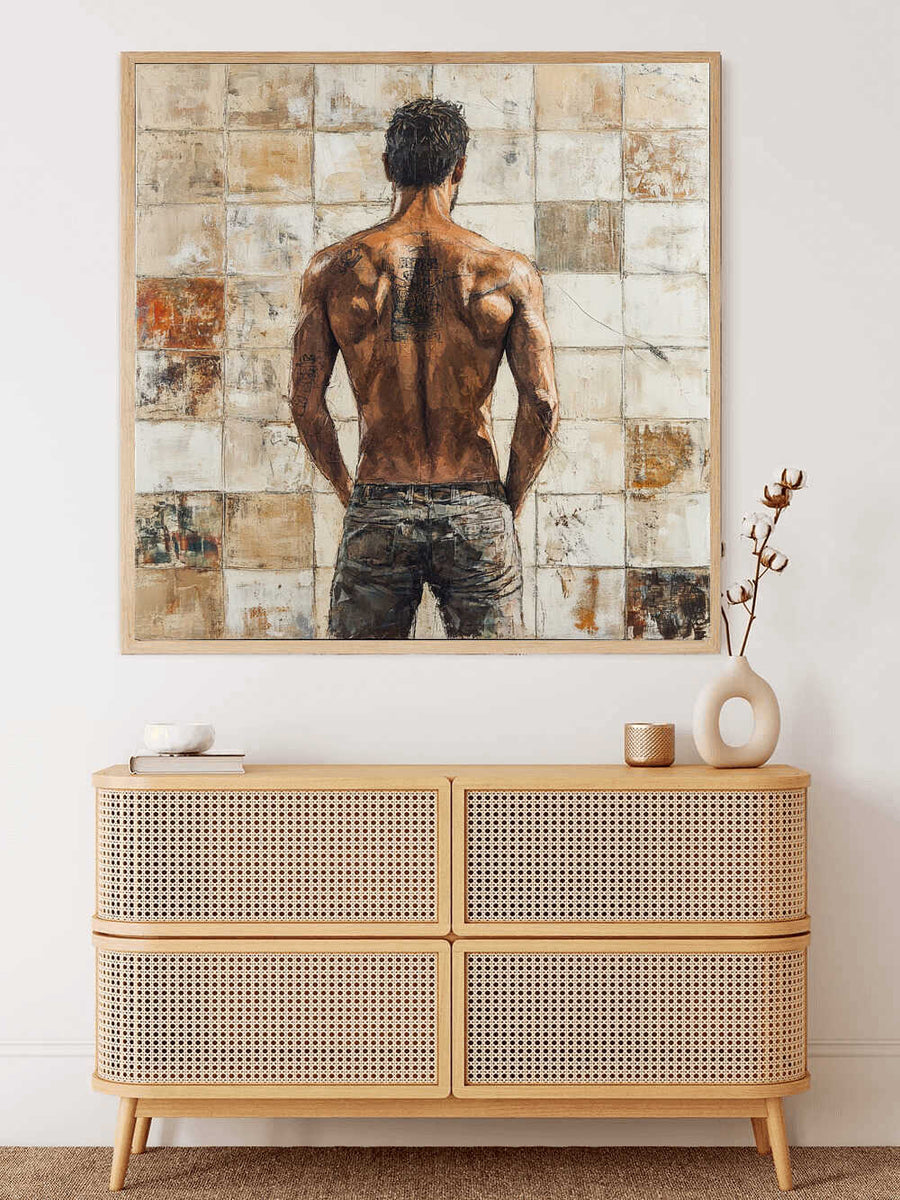 Reflections from Behind — Diamond Painting Kit, product view 2