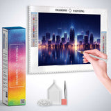 Orlando Skyline — Diamond Painting Kit, product view 3