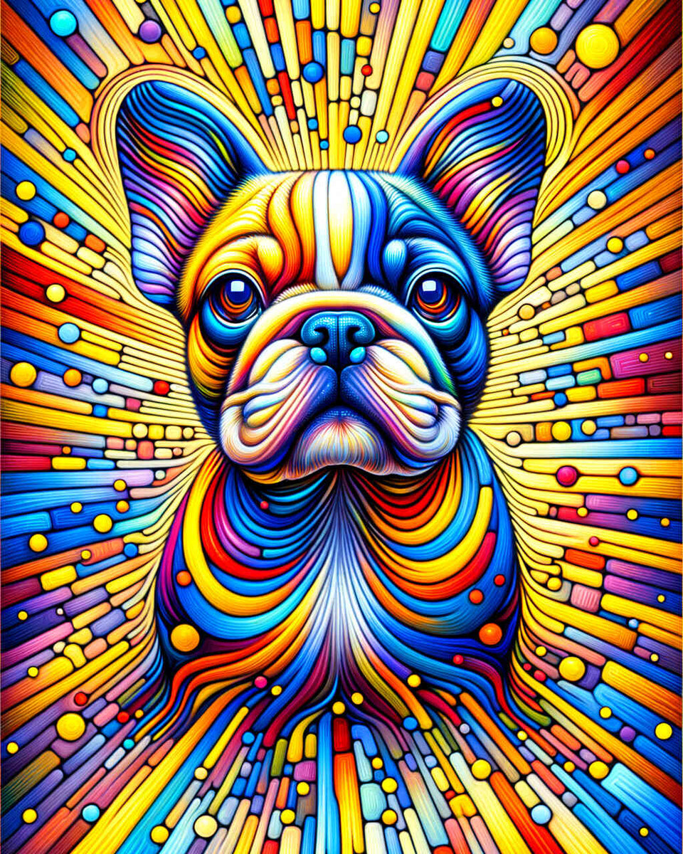 French Bulldog — Diamond Painting Kit design