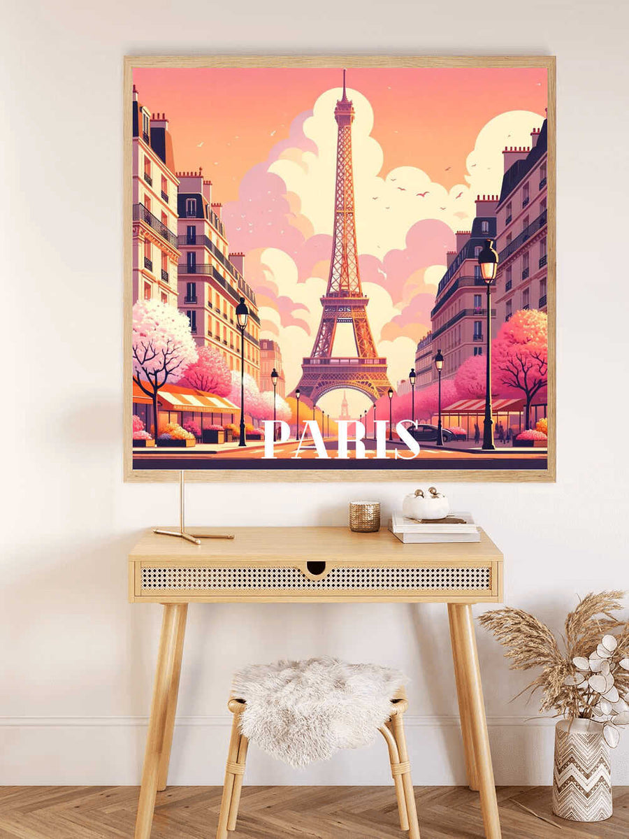 Parisian spring dream — Diamond Painting Kit, product view 2