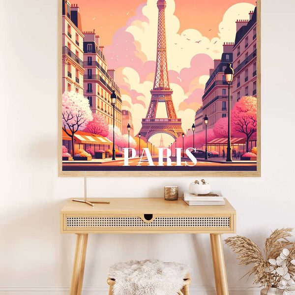 Parisian spring dream — Diamond Painting Kit, product view 2