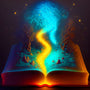 Magic book divided — AB Diamond Painting Kit design