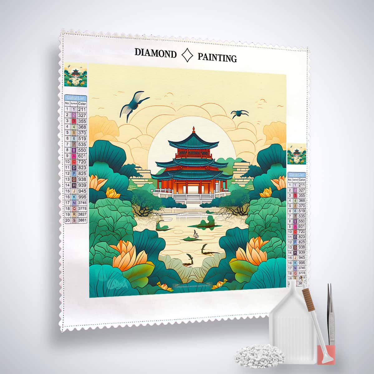 Japanese Style — Diamond Painting Kit, product view 2