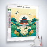 Japanese Style — Diamond Painting Kit, product view 2