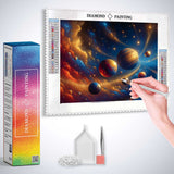 The Planetary System — Diamond Painting Kit, product view 3