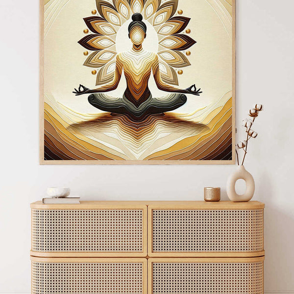 Namaste Yoga — Diamond Painting Kit, product view 2