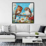Springtime Birdsong — Diamond Painting Kit, product view 2