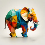 Elephant Paperart — Diamond Painting Kit design