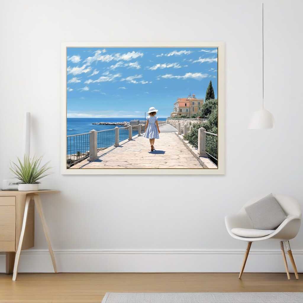 Coastal whispers (DP-7548) — Diamond Painting Kit, product view 2