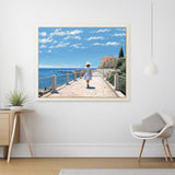 Coastal whispers (DP-7548) — Diamond Painting Kit, product view 2