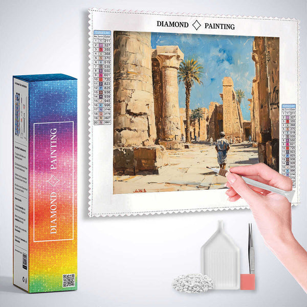 In the Shadow of the Pharaohs — Diamond Painting Kit, product view 3