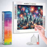 Fireworks of emotions (DP-7781) — Diamond Painting Kit, product view 3