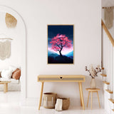 Japanese Tree — Diamond Painting Kit, product view 3