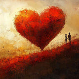 A heart for two — Diamond Painting Kit design