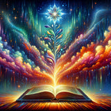 The Magical Book — Diamond Painting Kit design