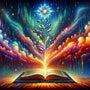 The Magical Book — Diamond Painting Kit design
