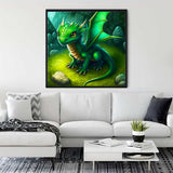 Storm Wings — Diamond Painting Kit, product view 3