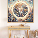 Cosmic Harmony — Diamond Painting Kit, product view 2