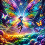 The Colorful Fairy — Diamond Painting Kit design