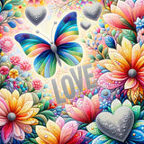 Love Colorful — Diamond Painting Kit design