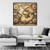 A journey through times and seas — Diamond Painting Kit, product view 2