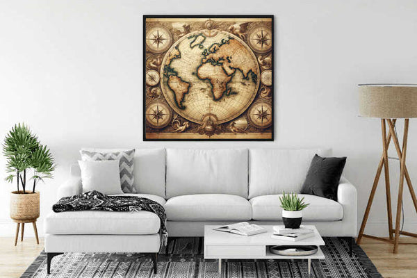 A journey through times and seas — Diamond Painting Kit, product view 2