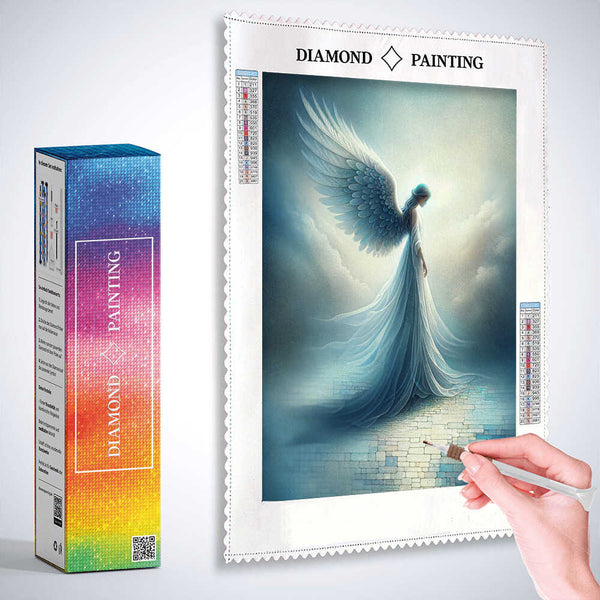 Enchanting angel — Diamond Painting Kit, product view 3