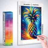 Colorful Pineapple — Diamond Painting Kit, product view 2