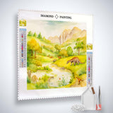Prehistoric Dinosaur — Diamond Painting Kit, product view 2
