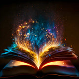Magic Book Light — AB Diamond Painting Kit design