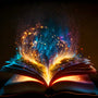 Magic Book Light — AB Diamond Painting Kit design