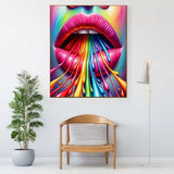 Rainbow Mouth — Diamond Painting Kit, product view 2