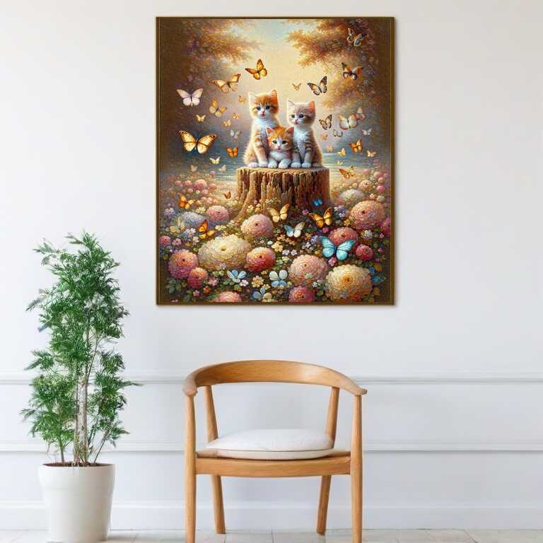 Respect for the little ones — Diamond Painting Kit, product view 2