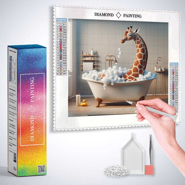 Soap bubble dream — Diamond Painting Kit, product view 3