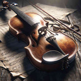 Violin in the Morning Light — Diamond Painting Kit design