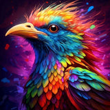 The Colorful Phoenix — Diamond Painting Kit design
