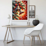 Christmas bells — Diamond Painting Kit, product view 2
